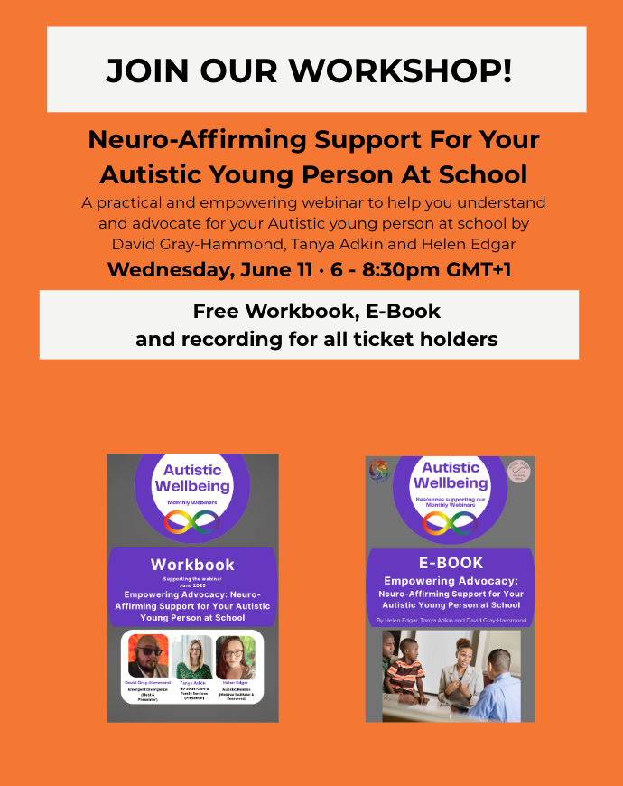 Last Chance For Tickets! Supporting Your Autistic Young Person In Education (Webinar)