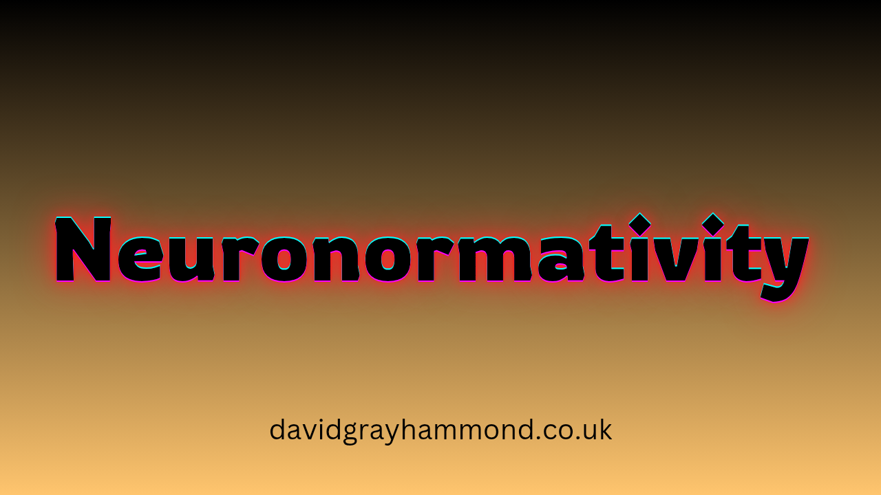 Neuronormative Oppression And How To Escape It