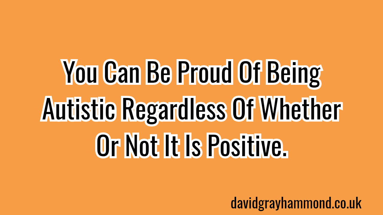 Autistic Pride When You Don't Feel Proud