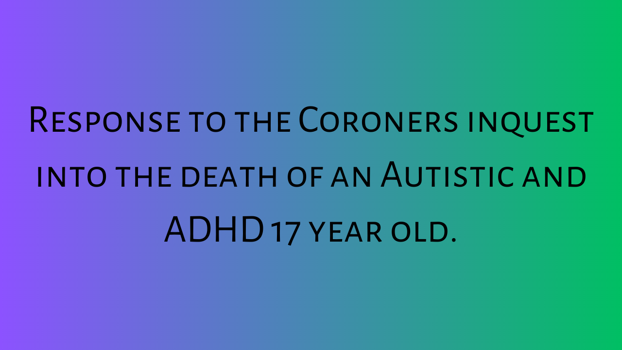 CAMHS and the loss of Jennifer ('Jen') Chalkley