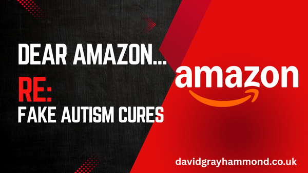 RE: Fake Autism Cures On Amazon