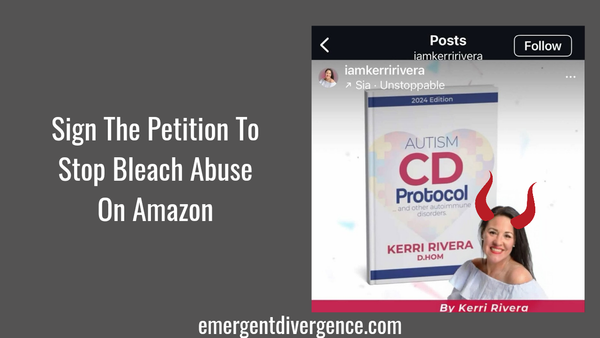 The Amazon Book Teaching Parents To Treat Autism With Bleach