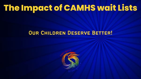 CAMHS in Crisis: Wait Times Are Harming Autistic Children